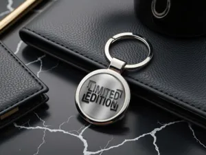 Porte-clés Style Bombé Design Limitée X